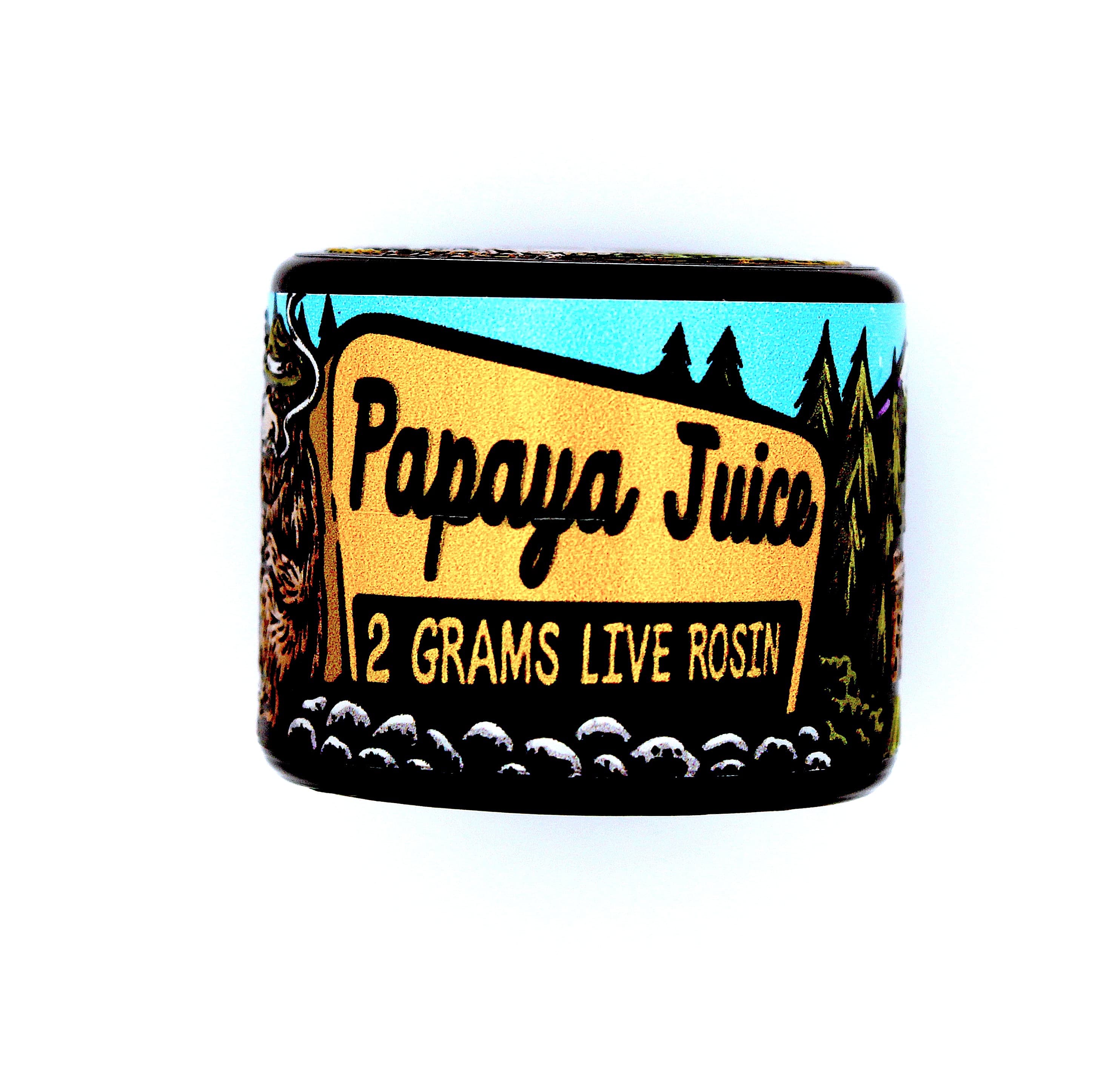 Papaya Juice Hash Rosin